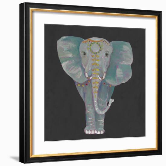 Noble Elephant I-Julie Silver-Framed Giclee Print