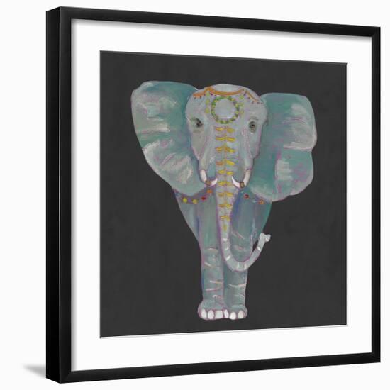 Noble Elephant I-Julie Silver-Framed Giclee Print