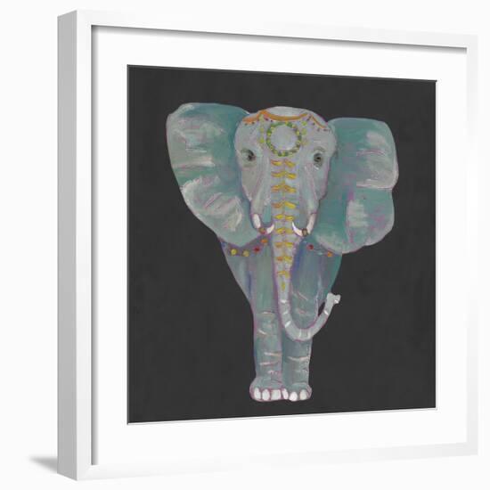 Noble Elephant I-Julie Silver-Framed Giclee Print