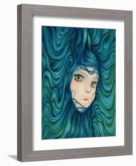 Noble Kiss Monster-Camilla D'Errico-Framed Art Print