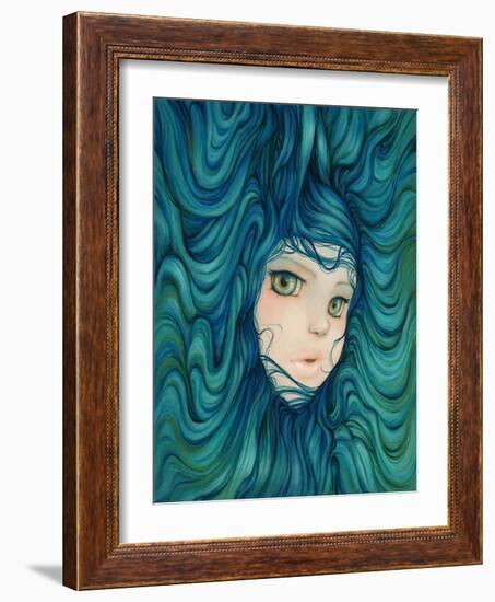 Noble Kiss Monster-Camilla D'Errico-Framed Art Print