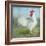 Noble Rooster I  Vintage No Border-Danhui Nai-Framed Art Print