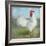 Noble Rooster I  Vintage No Border-Danhui Nai-Framed Art Print