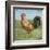 Noble Rooster II Vintage No Border-Danhui Nai-Framed Art Print