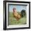 Noble Rooster II Vintage No Border-Danhui Nai-Framed Art Print