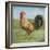 Noble Rooster II Vintage No Border-Danhui Nai-Framed Art Print