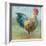 Noble Rooster III Vintage No Border-Danhui Nai-Framed Art Print