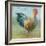 Noble Rooster III Vintage No Border-Danhui Nai-Framed Art Print