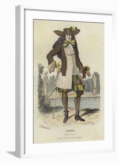 Nobleman, 17th Century-null-Framed Giclee Print