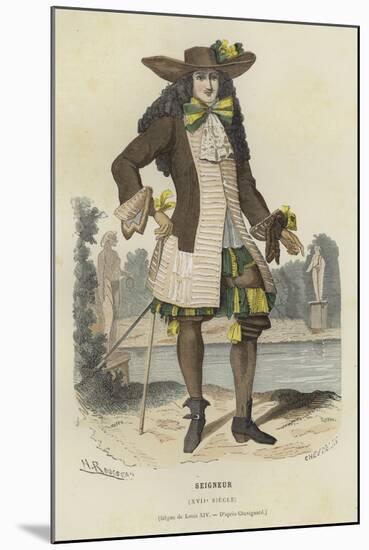 Nobleman, 17th Century-null-Mounted Giclee Print