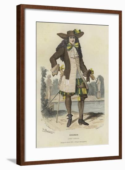 Nobleman, 17th Century-null-Framed Giclee Print