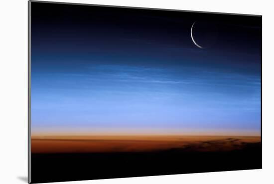 Noctilucent Clouds-null-Mounted Photographic Print