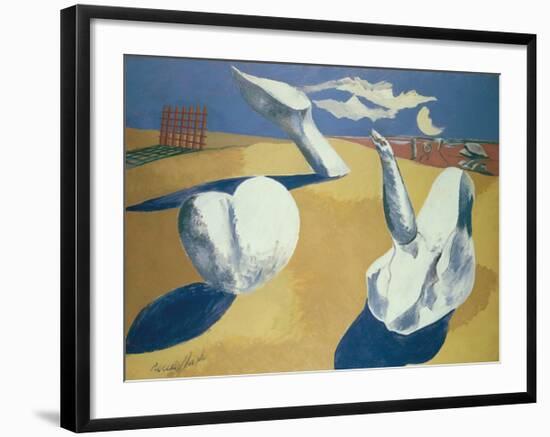 Nocturnal Landscape-Paul Nash-Framed Premium Giclee Print