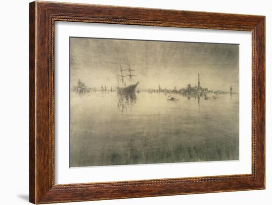 Nocturne, 1879-80-James Abbott McNeill Whistler-Framed Giclee Print