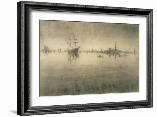 Nocturne, 1879-80-James Abbott McNeill Whistler-Framed Giclee Print