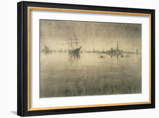 Nocturne, 1879-80-James Abbott McNeill Whistler-Framed Giclee Print