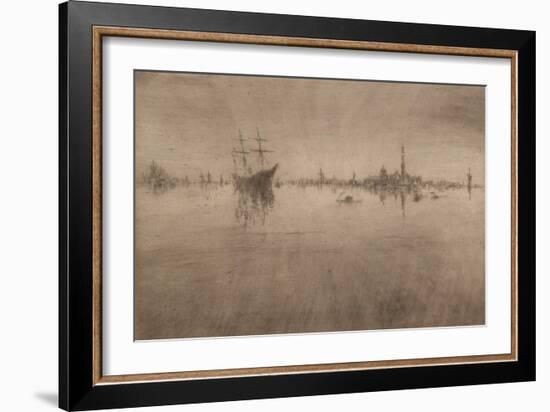 Nocturne, 1879-80-James Abbott McNeill Whistler-Framed Giclee Print