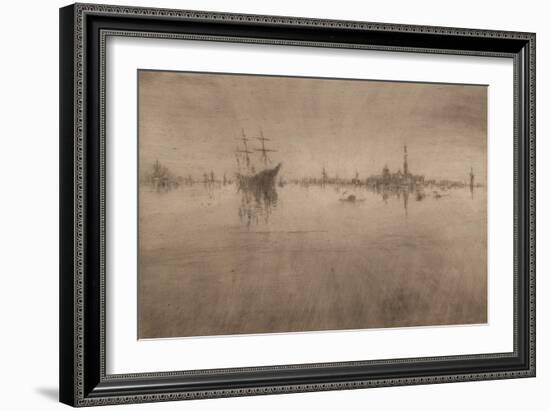 Nocturne, 1879-80-James Abbott McNeill Whistler-Framed Giclee Print