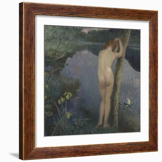 Nocturne, 1887 (Oil on Canvas)-Hjalmer Eilif Emanuel Peterssen-Framed Giclee Print