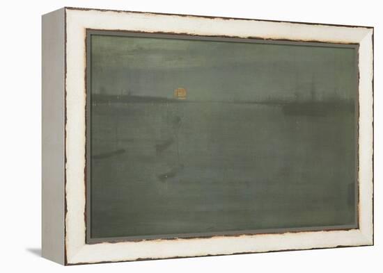 Nocturne: Blue and Gold, Southampton Water, 1872-James Abbott McNeill Whistler-Framed Premier Image Canvas