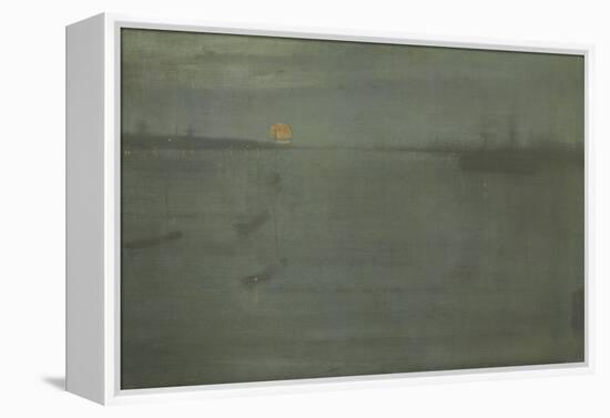 Nocturne: Blue and Gold, Southampton Water, 1872-James Abbott McNeill Whistler-Framed Premier Image Canvas