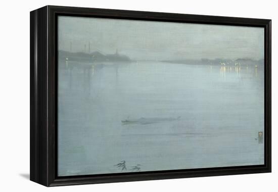 Nocturne: Blue and Silver - Cremorne Lights-James Abbott McNeill Whistler-Framed Premier Image Canvas