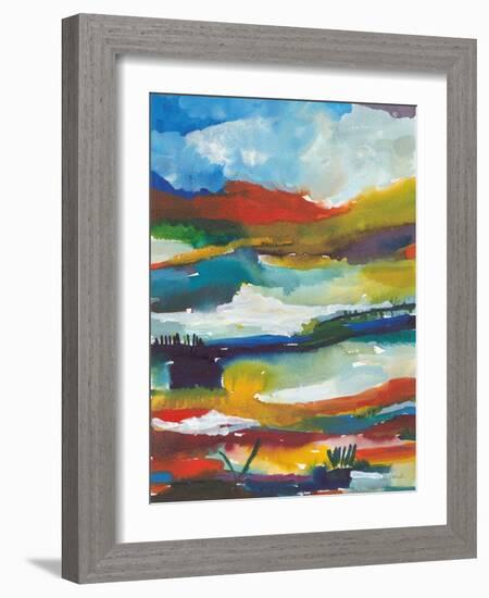 Nocturne I-Cheryl Warrick-Framed Art Print