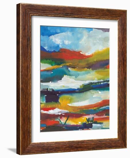 Nocturne I-Cheryl Warrick-Framed Art Print