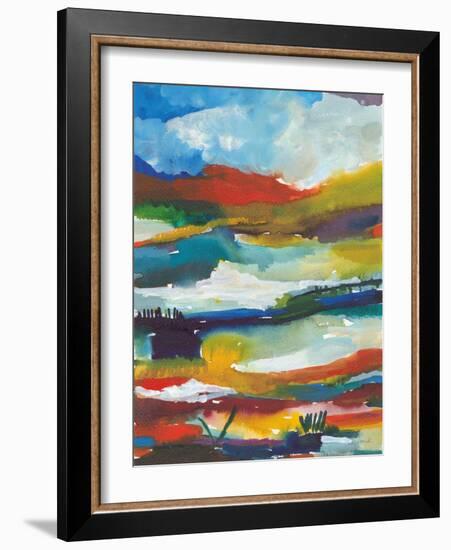 Nocturne I-Cheryl Warrick-Framed Art Print