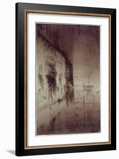 Nocturne: Palaces, 1879-80-James Abbott McNeill Whistler-Framed Giclee Print