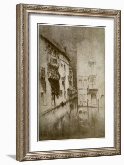 Nocturne: Palaces, C1879-James Abbott McNeill Whistler-Framed Giclee Print