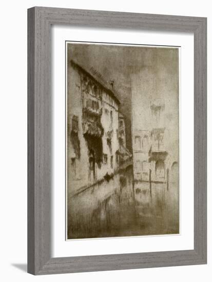 Nocturne: Palaces, C1879-James Abbott McNeill Whistler-Framed Giclee Print