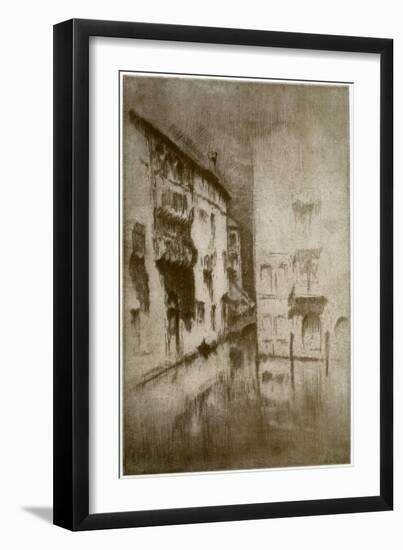 Nocturne: Palaces, C1879-James Abbott McNeill Whistler-Framed Giclee Print