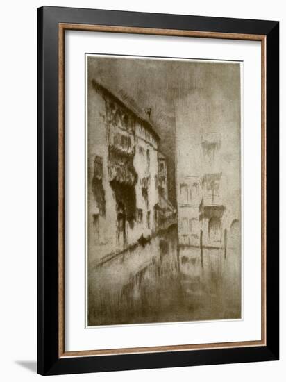 Nocturne: Palaces, C1879-James Abbott McNeill Whistler-Framed Giclee Print