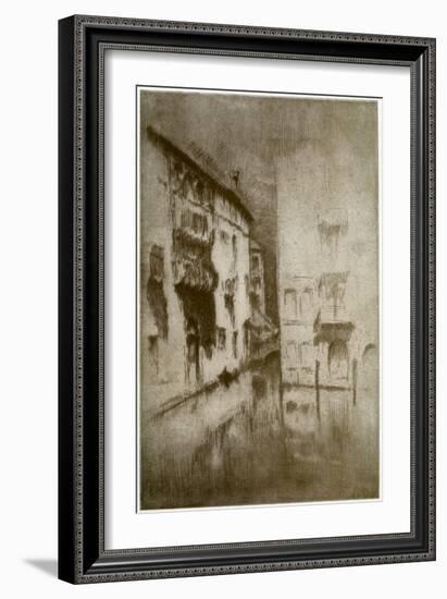 Nocturne: Palaces, C1879-James Abbott McNeill Whistler-Framed Giclee Print