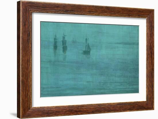 Nocturne, The Solent, 1866-James Abbott McNeill Whistler-Framed Giclee Print