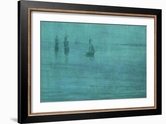 Nocturne, The Solent, 1866-James Abbott McNeill Whistler-Framed Giclee Print