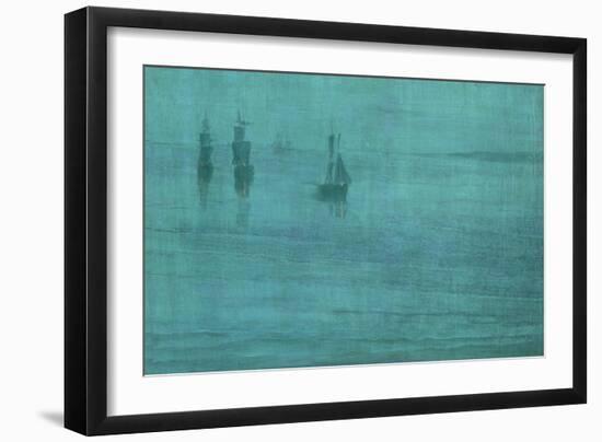 Nocturne, The Solent, 1866-James Abbott McNeill Whistler-Framed Giclee Print