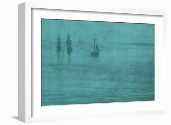 Nocturne, The Solent, 1866-James Abbott McNeill Whistler-Framed Giclee Print