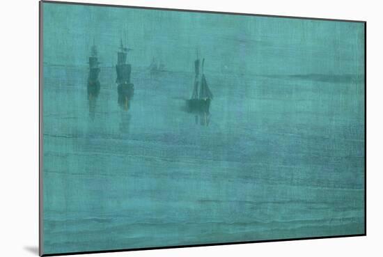 Nocturne, The Solent, 1866-James Abbott McNeill Whistler-Mounted Giclee Print
