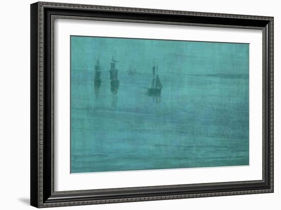 Nocturne, The Solent, 1866-James Abbott McNeill Whistler-Framed Giclee Print