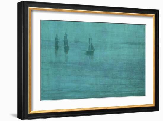 Nocturne, The Solent, 1866-James Abbott McNeill Whistler-Framed Giclee Print