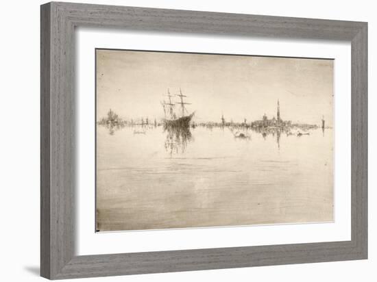 Nocturne-James Abbott McNeill Whistler-Framed Giclee Print