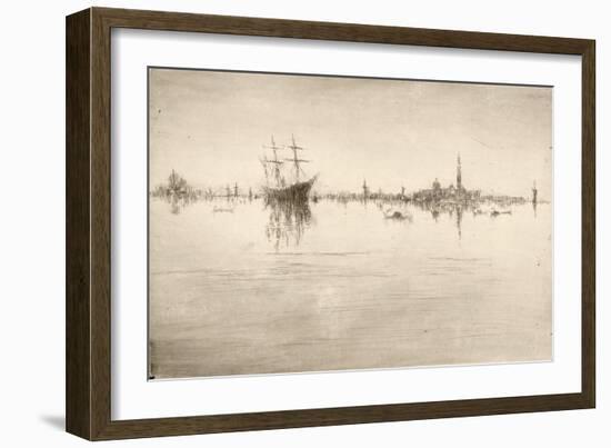 Nocturne-James Abbott McNeill Whistler-Framed Giclee Print