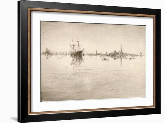 Nocturne-James Abbott McNeill Whistler-Framed Giclee Print