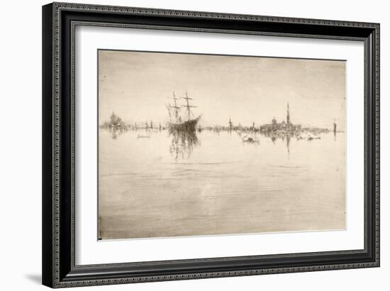 Nocturne-James Abbott McNeill Whistler-Framed Giclee Print