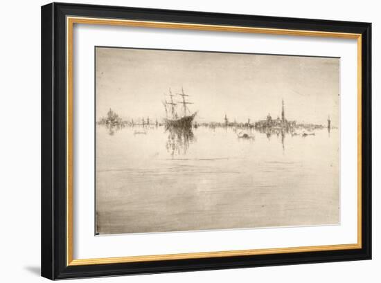 Nocturne-James Abbott McNeill Whistler-Framed Giclee Print