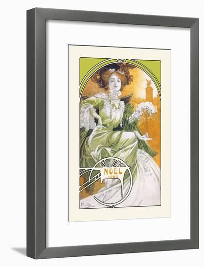 Noel 1903-Alphonse Mucha-Framed Art Print