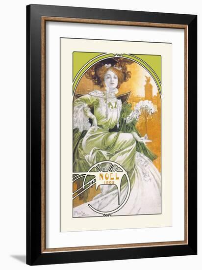 Noel 1903-Alphonse Mucha-Framed Art Print