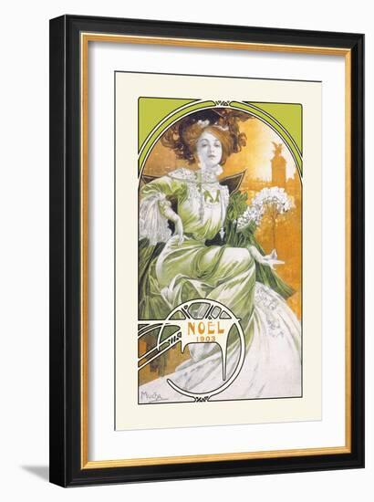 Noel 1903-Alphonse Mucha-Framed Art Print